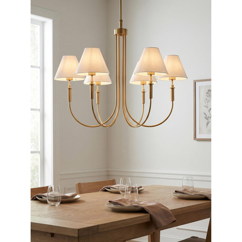 Celeste Chandelier, Brass