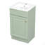 Meuble-lavabo 18 po avec lavabo, meuble-lavabo avec tablette de porte et tablette réglable-126271572