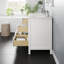 Meuble-lavabo double en porcelaine encastrable l 48 po x P 22 po Glebs-286380175-341441375