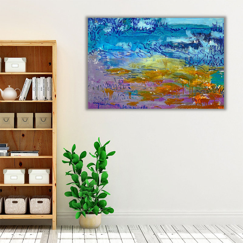 Dancing Heart - Canvas Print Wall Art, 24" H x 36" W