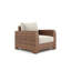 Chaise de patio avec coussins sunbrella Nico