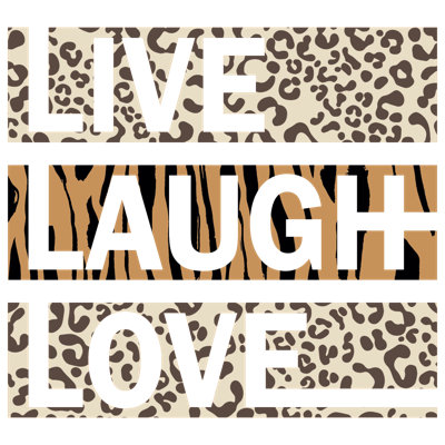 Text & Numbers Wall Decal