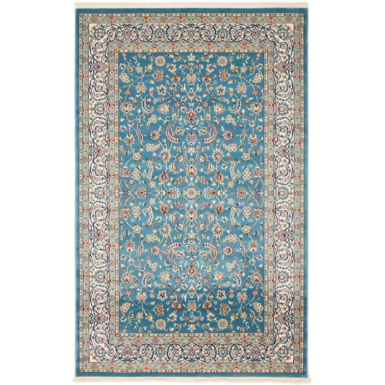 Tapis bleu Jackson Jackson