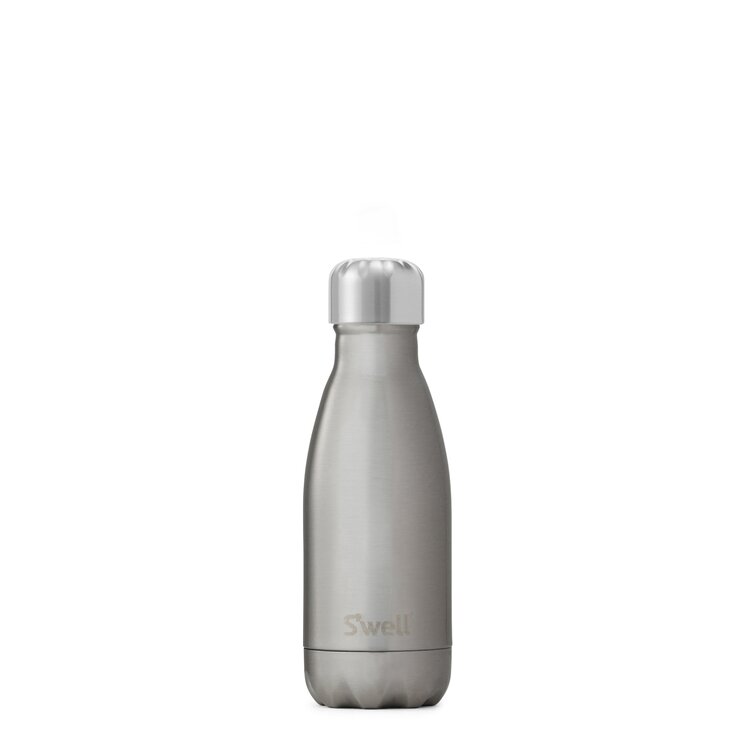 17-Ounce Silver Stainless Triple-Iinsulated Water Bottle - Alkaline Water  Plus