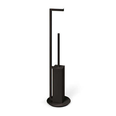 Gerla 30" Metal Toilet Brush Set