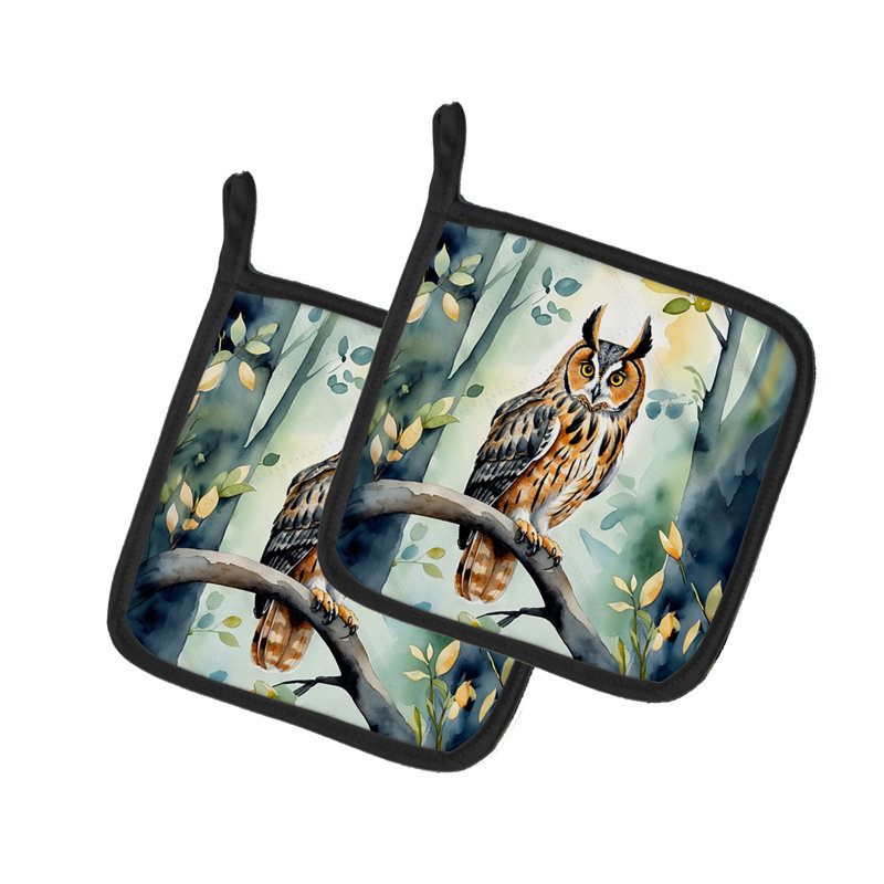 Paire de poignées LongEared Owl