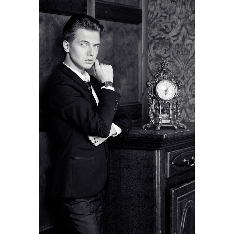 Young Businessman - Wrapped Canvas Print, 76cm H x 51cm W