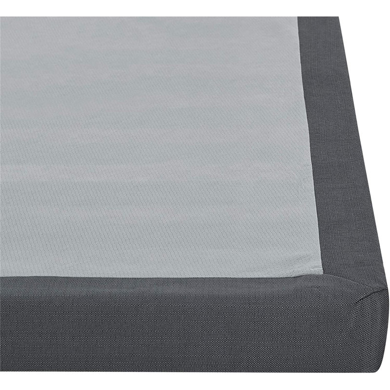 Twin 4-Inch Low Profile Wooden Mattress Foundation