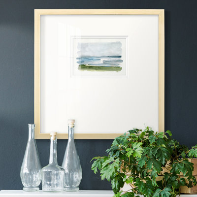 " Coastline Splash II " Painting Print