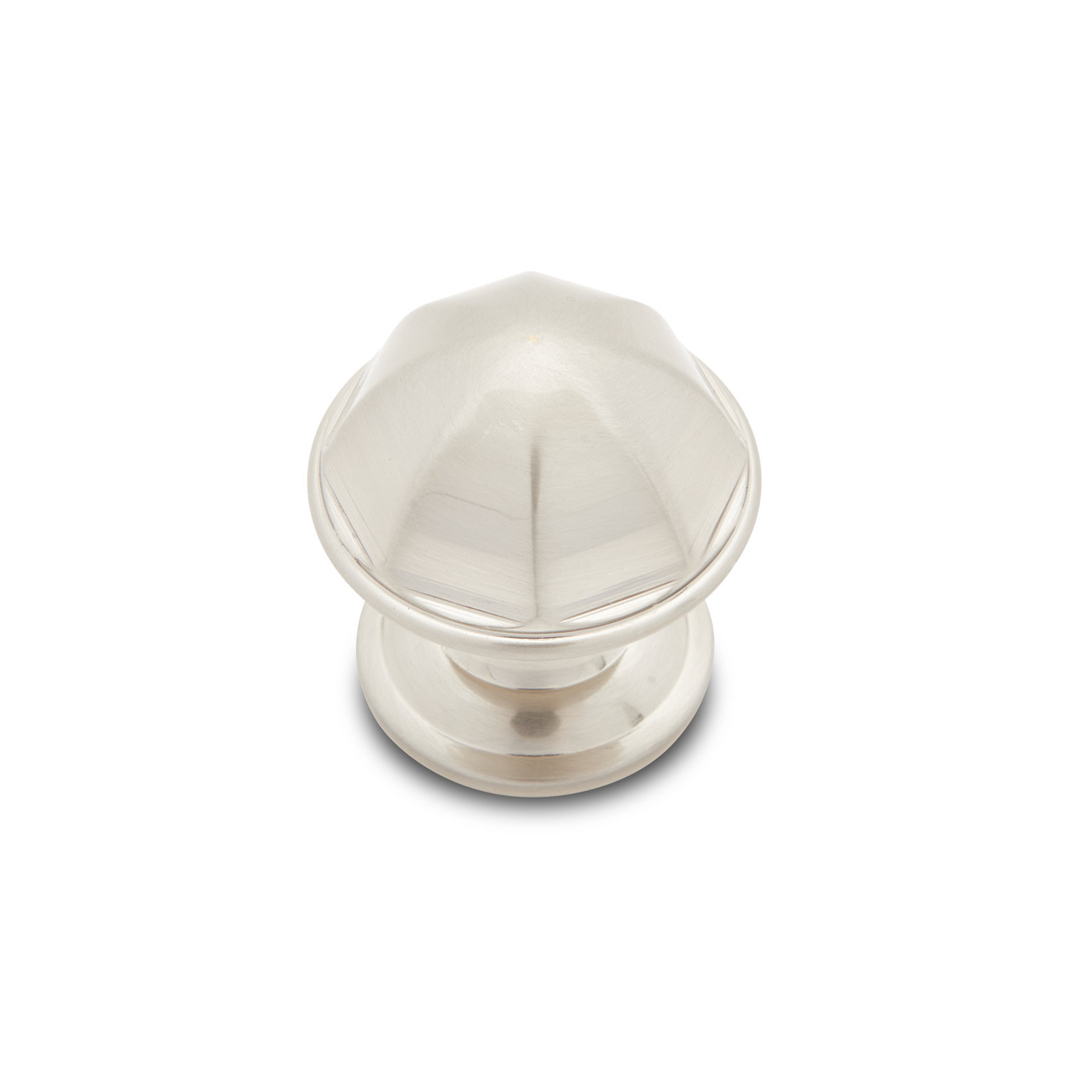 CK Series Contoured Dome Cabinet Knob, Satin Nickel