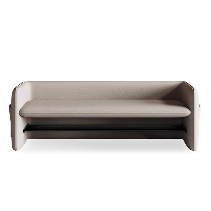 Upholstered Bench, Beige