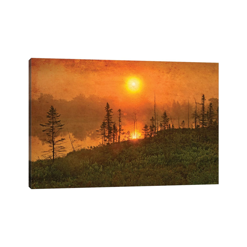 Canada. Wetland Sunrise. by Jaynes Gallery - Wrapped Canvas Gallery-Wrapped Canvas Giclée, 20.32cm H x 30.48cm W
