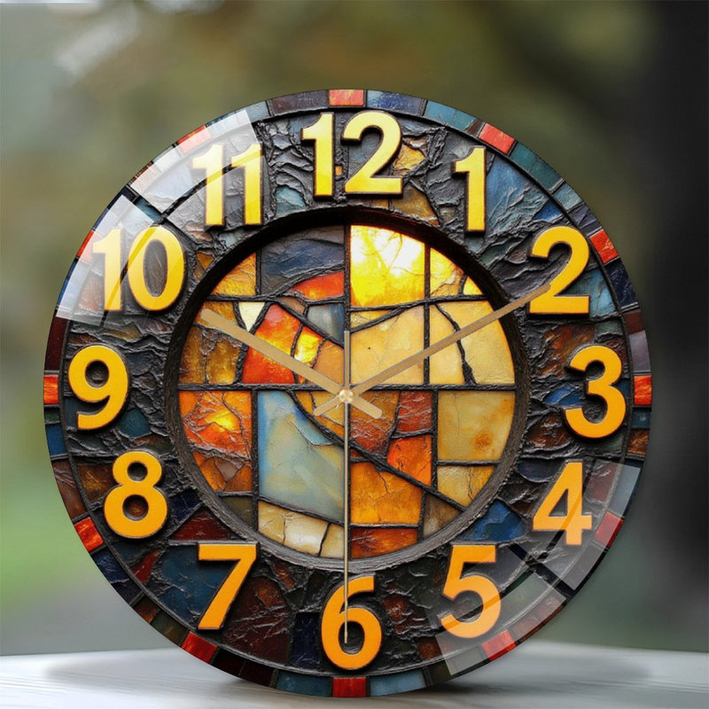 Horloge murale 12 po
