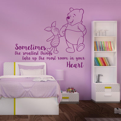 Décalcomanie murale winnie classic the pooh chambres