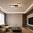 15.7in Modern LED Flush Mount Ceiling Light