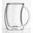 JoyJolt Caleo Double Wall Coffee/Tea Glasses, 10oz.