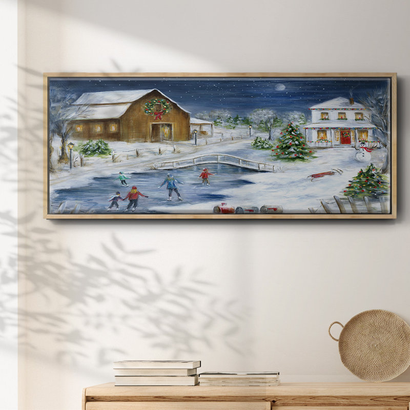 Winter Wonderland- Framed Canvas
