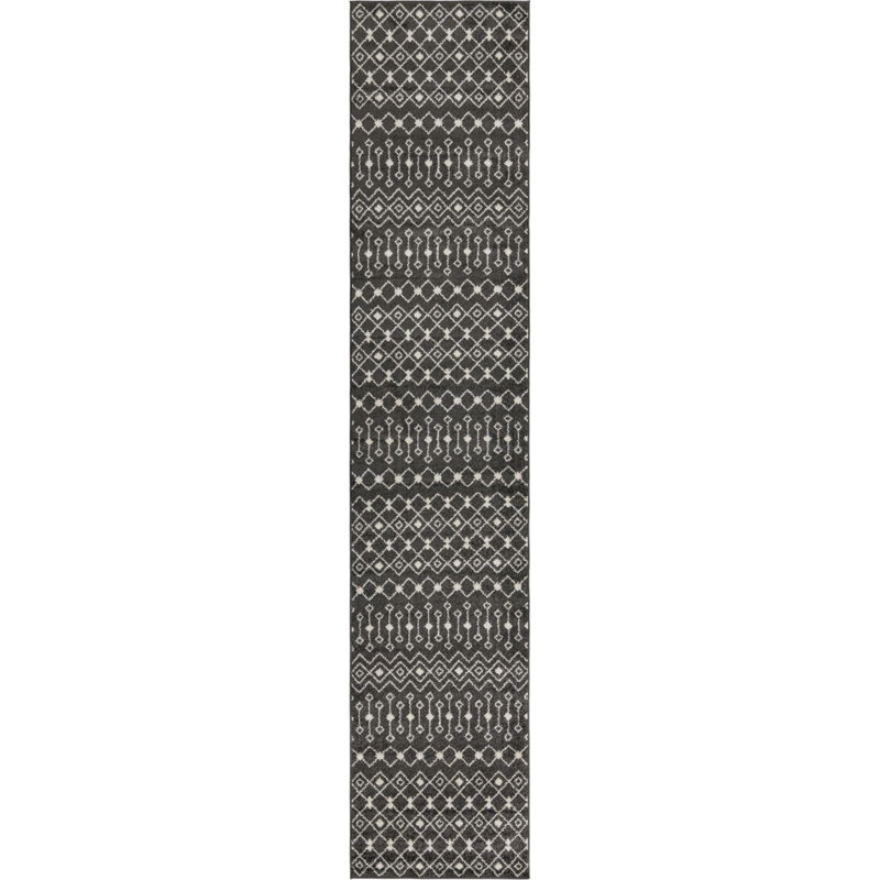 Abstract Indoor Rug, Runner 3'3" x 16'5"