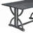 6-Piece Retro Rectangular Dining Table Set-115300246-115300247