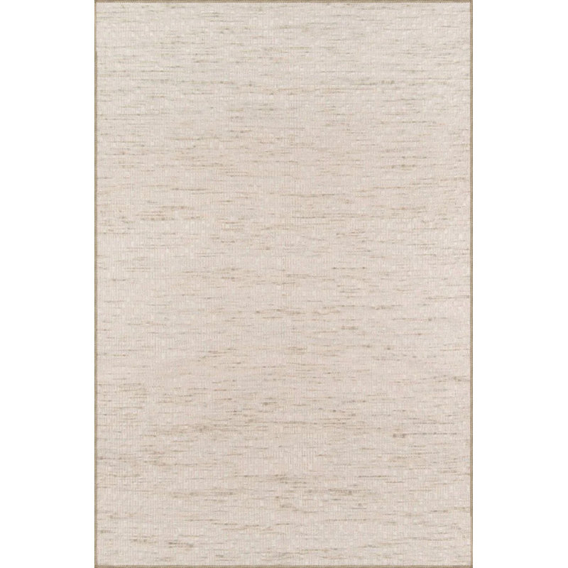 Tapis décoratif crème lavable en machine, Tapis de couloir 3 pi 3 po x 9 pi 10 po