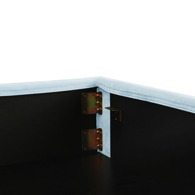 Lit de rangement Backman, Très grand, Bleu
