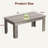 63" Dining Table for 4-6, Farmhouse Wood Kitchen Table with 4 Strong Legs, Large Thick Tabletop, Rectangular Dining Room Table for Hallway, Kitchen, Apartment-839752614