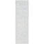 Tapis en laine / coton touffeté à la main Fredi bleu clair / ivoire-113063692