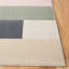 Tapis géométrique beige / rose / bleu foncé Anais-899239859