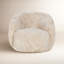 Adley Plush Swivel Accent Chair