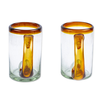 Shyanne 0.53oz. Handmade Recycled Glass Drinking Glass Set