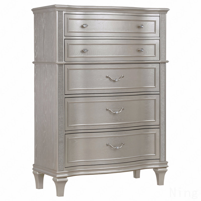 Commode 5 tiroirs avec tiroir caché