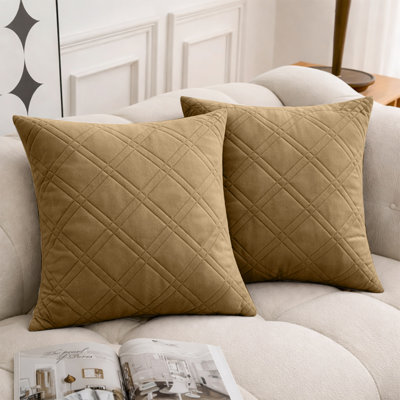 Geometric Square Cushion Pad