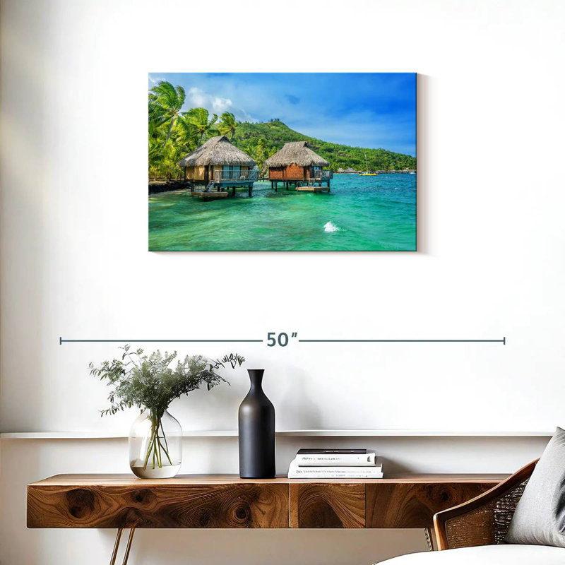 Maison Bora Bora Gillard, H 20 po x l 30 po
