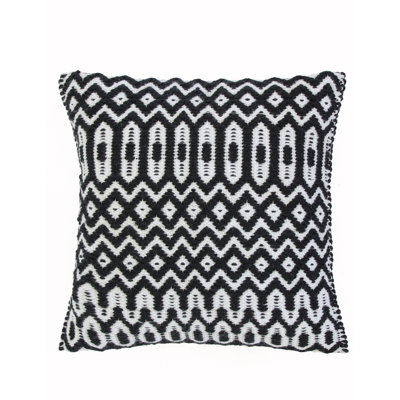 Alfresco Indoor / Outdoor Geometric Bolster Cushion