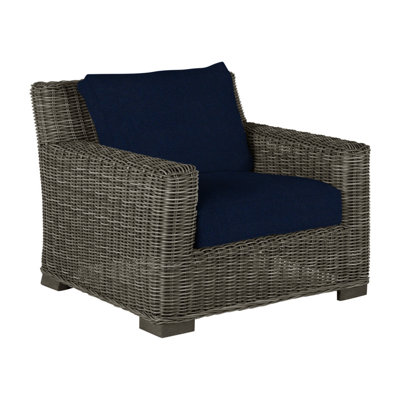 Rustic Woven Lounge Chair