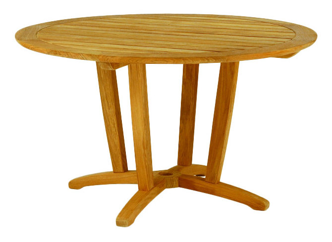 Amalfi Outdoor Round Teak Dining Table