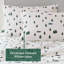 Trees & Trucks 3 Pcs Twin Sheet 100% Cotton Flannel Machine Washable - Twin/Full Fitted For 12" Mattress Queen/King/ King 14" Depth Has 1 Flat 2 Pillowcases Soft To Sleep With Design Brushed On Both