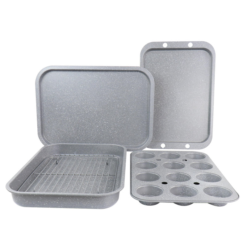 Oster 5 Piece Carbon Steel Roasting And Baking Set
