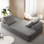 Lit multifonctionnel en tissu de chenille Boneless-1077267415-1077267412