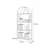 Orange Arc Acrylic Bookcase-1986802562