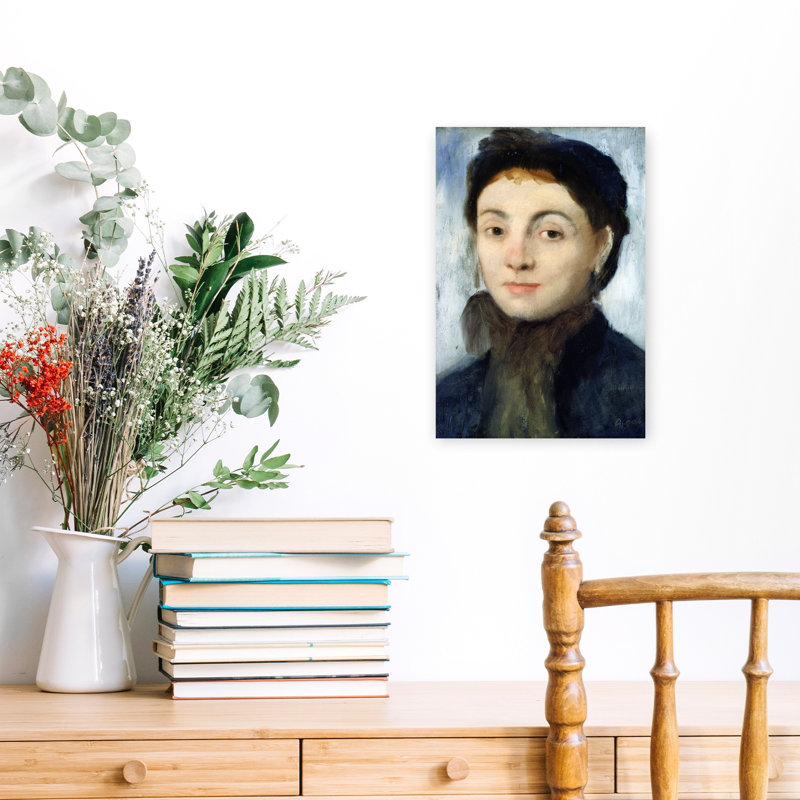 Portrait Of Josephine Gaujelin, 1867 Abstract Contemporary Wall Art Print, 45.72cm H x 30.48cm W