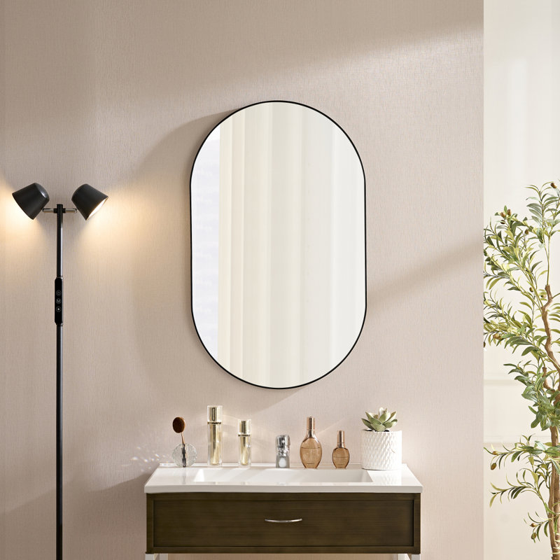 Wall Mirror, 40 po x 30 po, Ovale