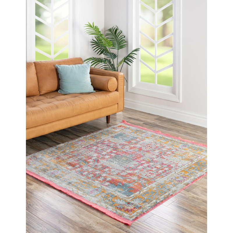 Haefner Oriental Indoor Rug, Square 8'2"