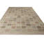 Scandinavian Hand Knotted Wool Geometric Area Rug-2056479677