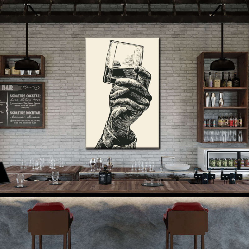 Fun Office Rules, art mural, H 30 po x l 20 po x P 1,25 po