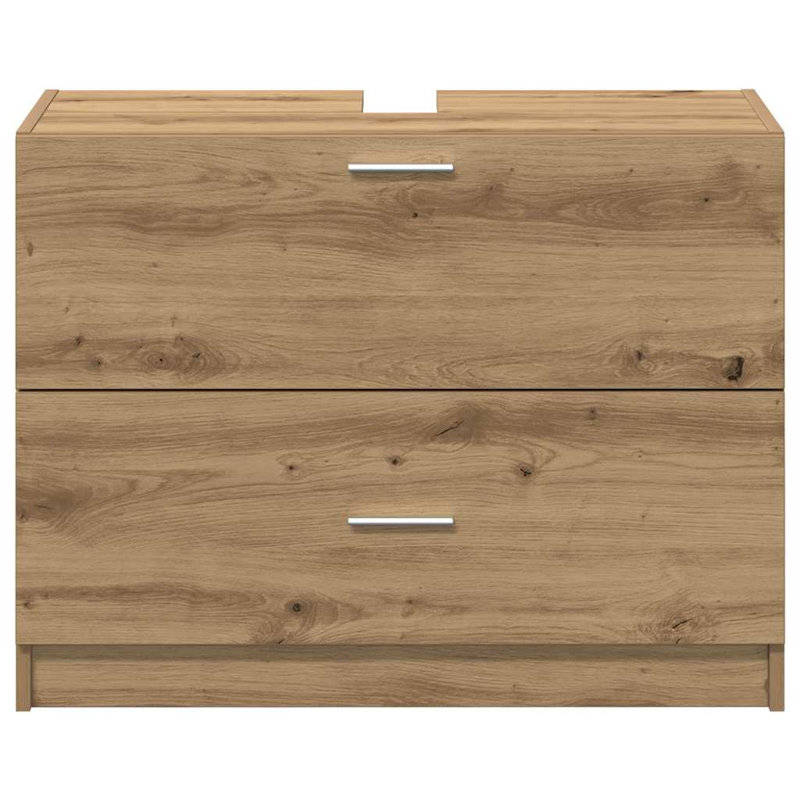 78Cm Single Bathroom Vanity Base Only, Artisan Oak