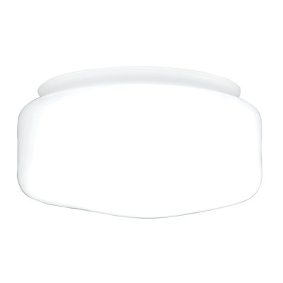 8.5cm H Glass Pendant Shade ( Screw On ) in White