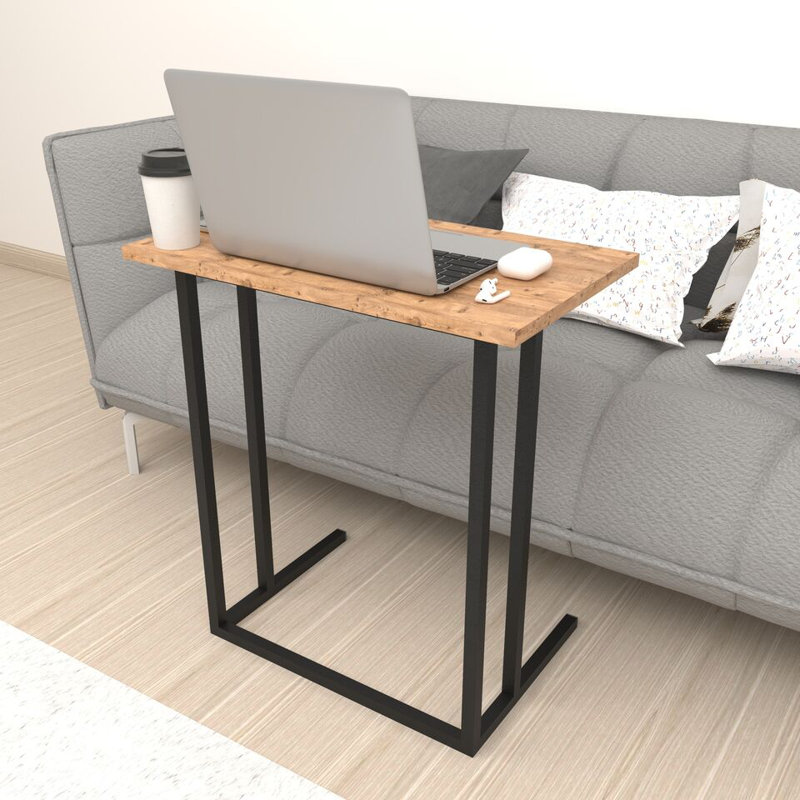 Ajda Rectangle 60cm L Computer Table, Oak