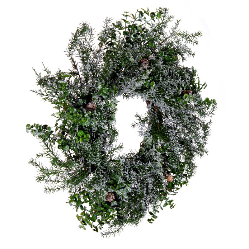 Faux Cedar 26'' Wreath