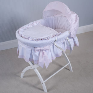 Moses Basket with Bedding with Mattress